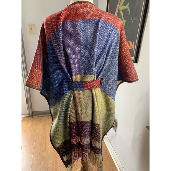Anthropologie Colorpane Poncho - Picture 3 of 3